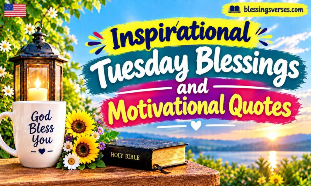 Inspirational Tuesday Blessings and Motivational Quotes