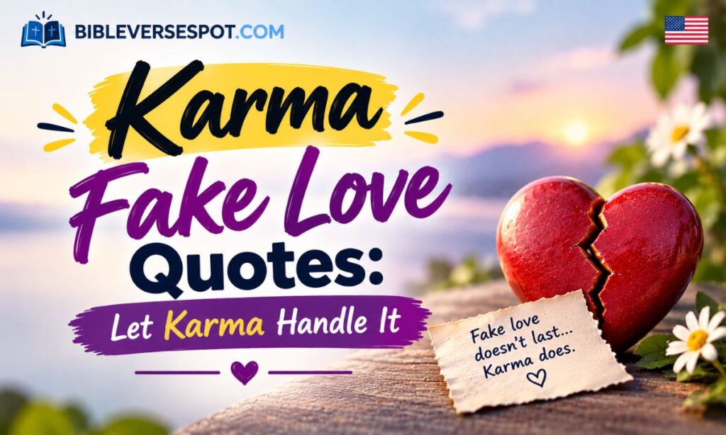Karma Fake Love Quotes