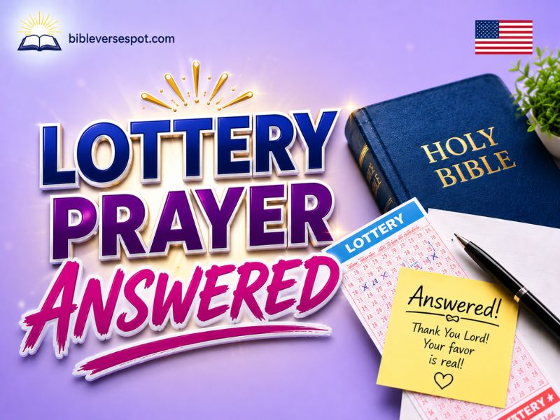 Lottery prayer answered