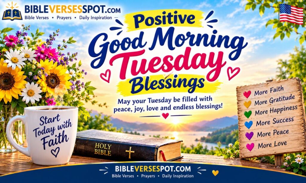 Positive Good Morning Tuesday Blessings ya wali headinggs aadd kro