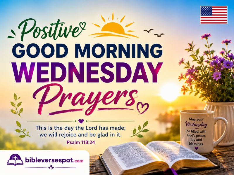 Positive Good Morning Wednesday Prayers
