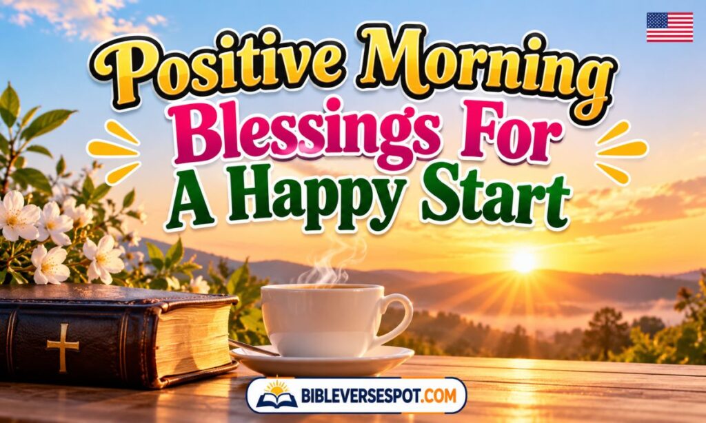 Positive Morning Blessings For A Happy Start