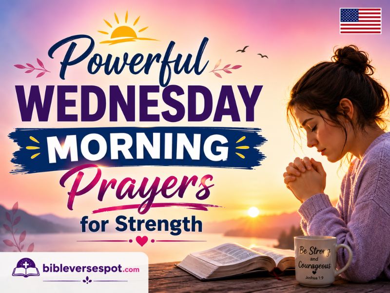 Powerful Wednesday Morning Prayers for Strength