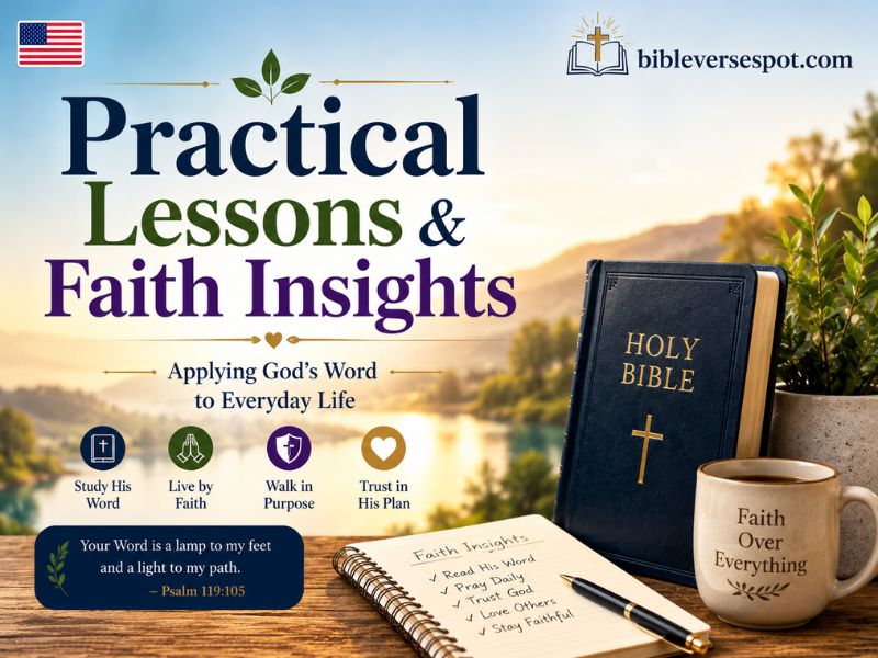 Practical Lessons & Faith Insights