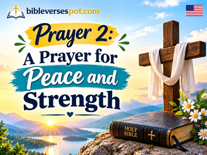 Prayer 2 A Prayer for Peace and Strength