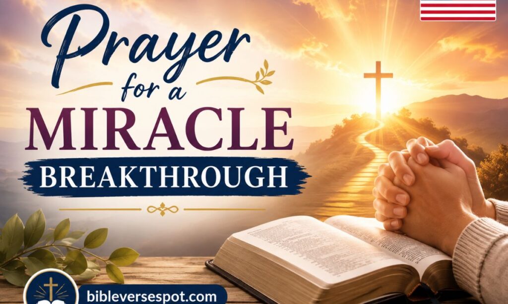 Prayer for a Miracle Breakthrough