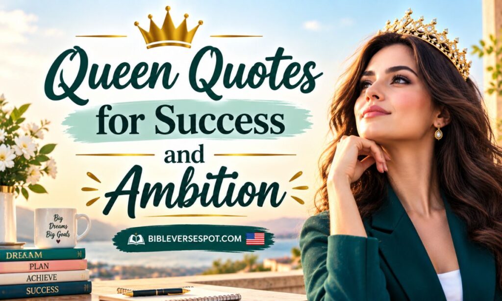 Queen Quotes for Success and Ambition