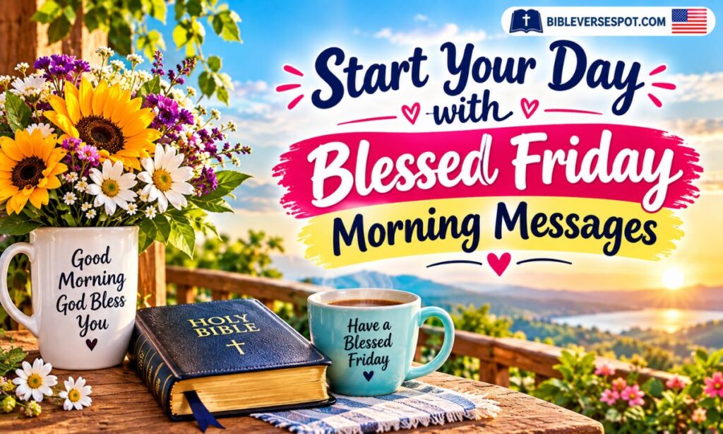 Start Your Day with Blessed Friday Morning Messages