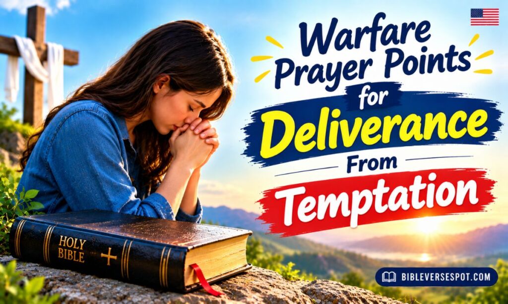 Warfare Prayer Points for Deliverance From Temptation