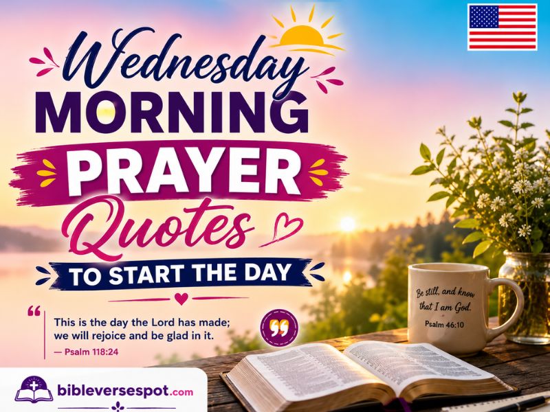 Wednesday Morning Prayer Quotes to Start the Day