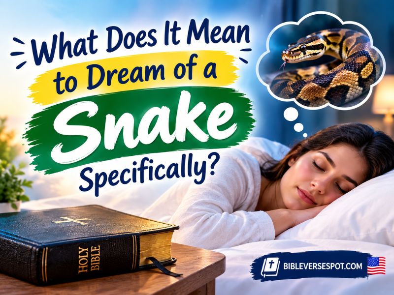 What Does It Mean to Dream of a Snake Specifically