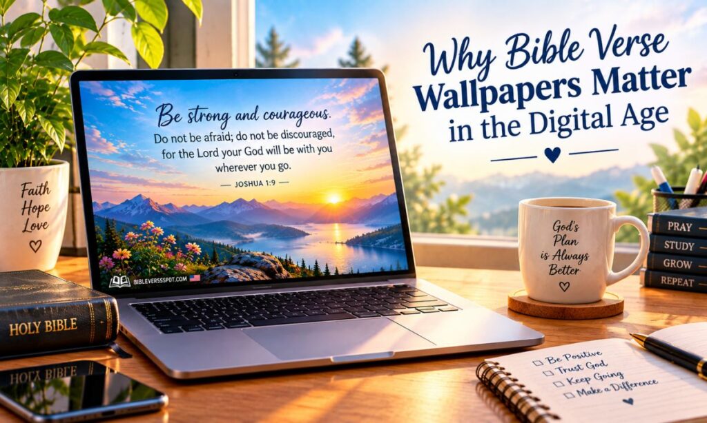 Why Bible Verse Wallpapers Matter in the Digital Age 