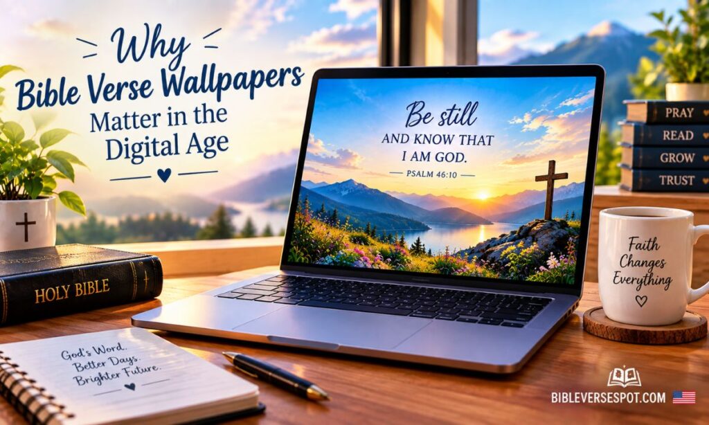 Why Bible Verse Wallpapers Matter in the Digital Age