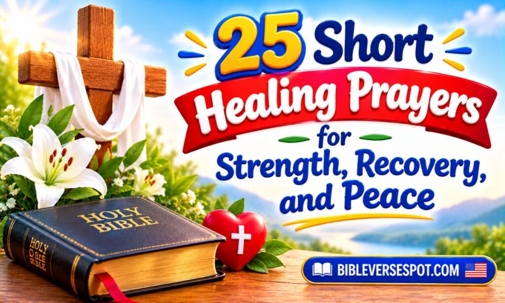 25 Short Healing Prayers for Strength, Recovery, and Peace