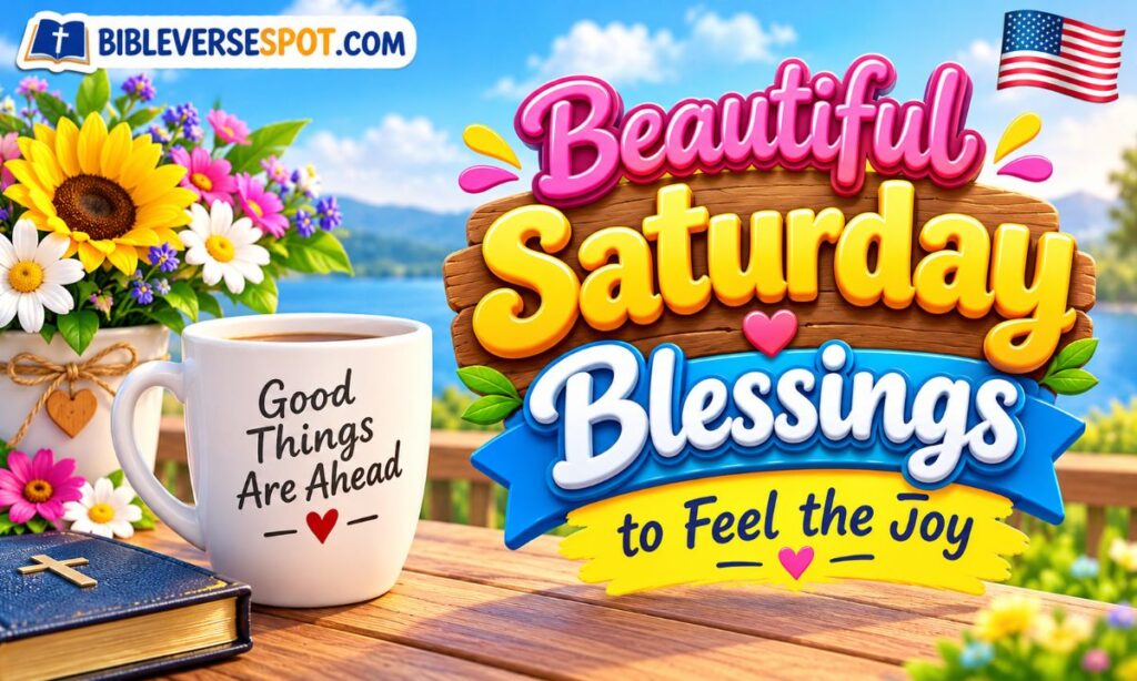 Beautiful Saturday Blessings to Feel the Joy