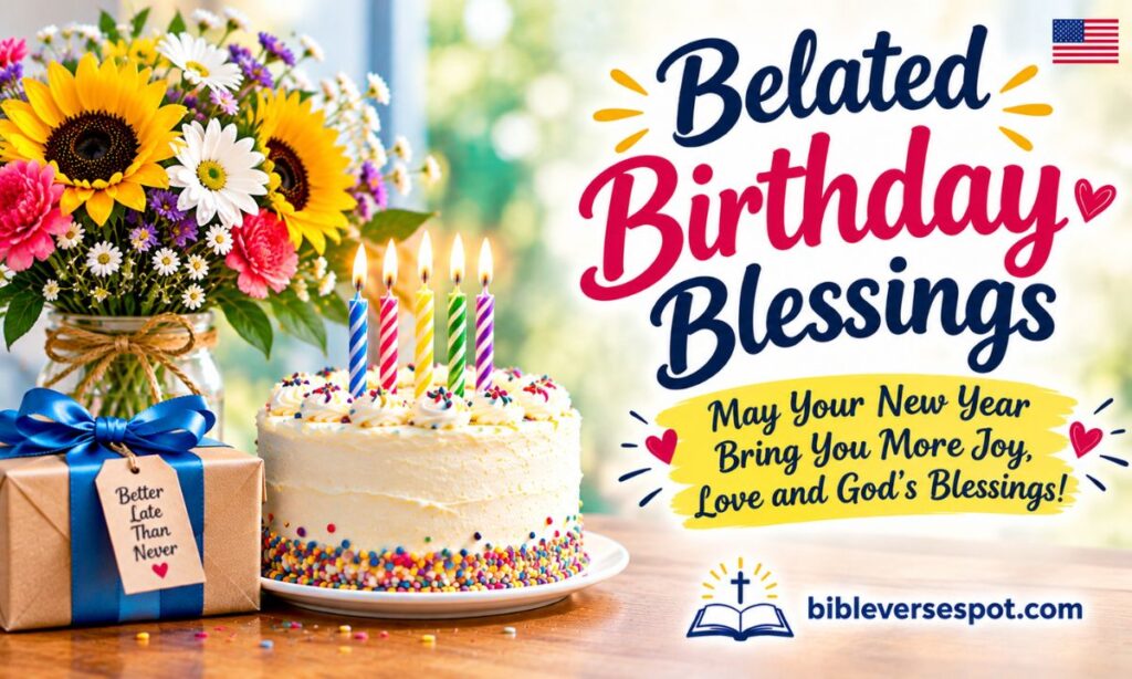 Belated Birthday Blessings