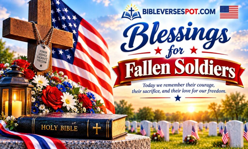 Blessings for Fallen Soldiers