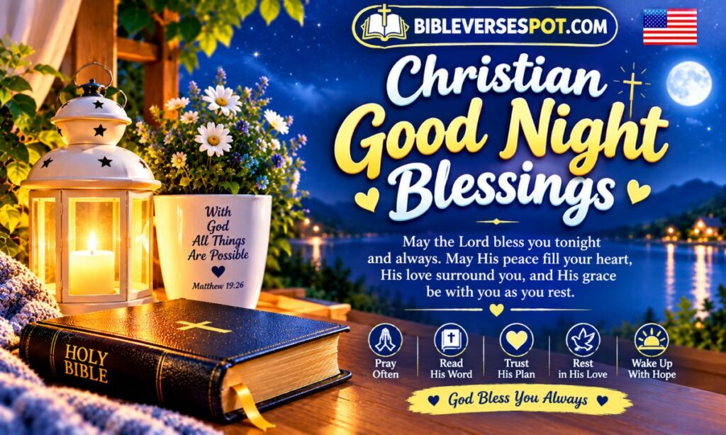 Christian Good Night Blessings