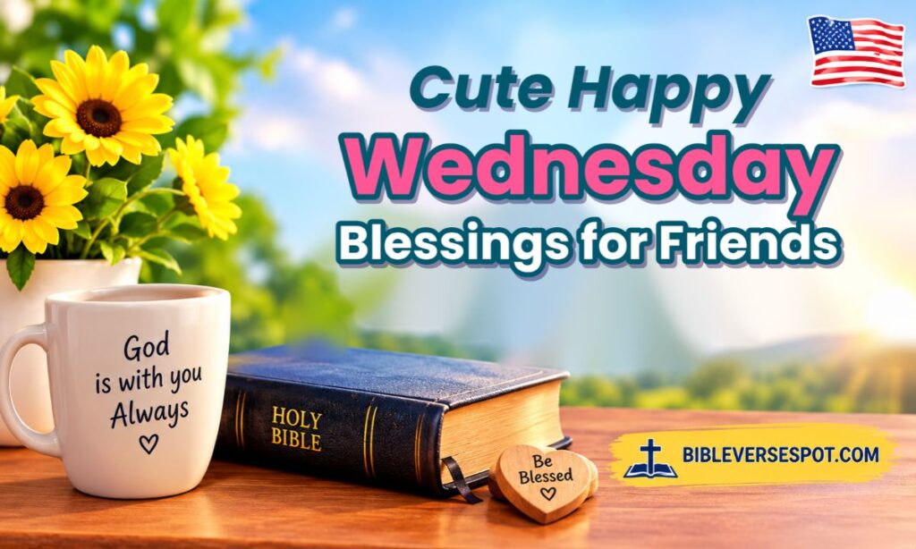 Cute Happy Wednesday Blessings for Friends