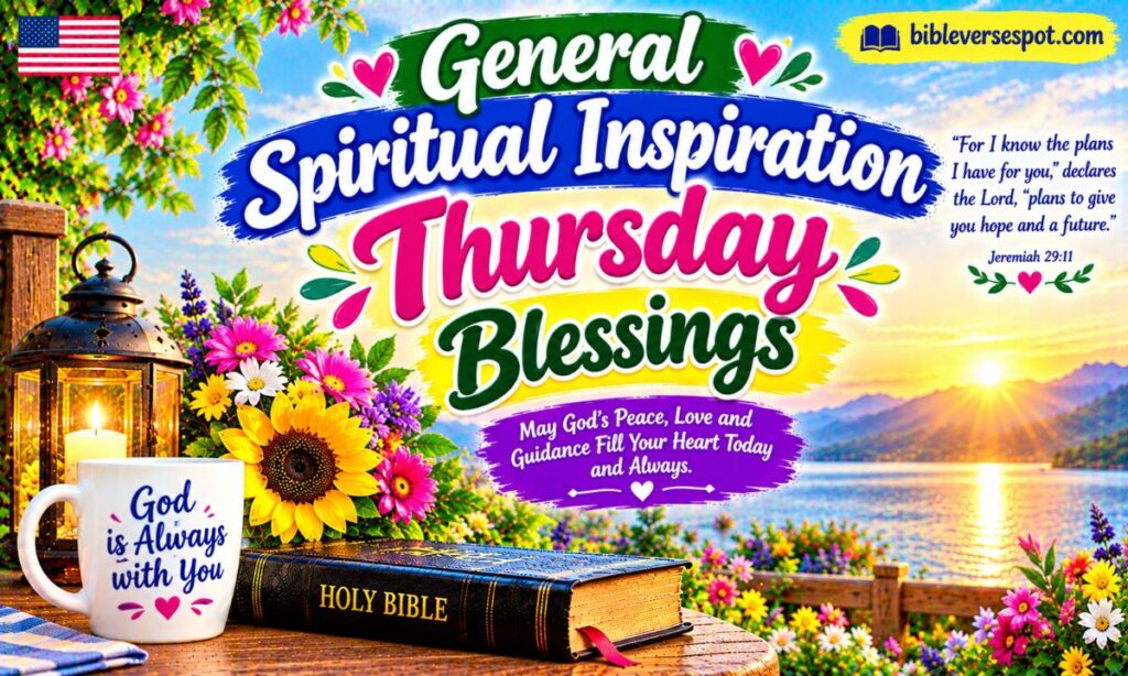 General Spiritual Inspiration Thursday Blessings 