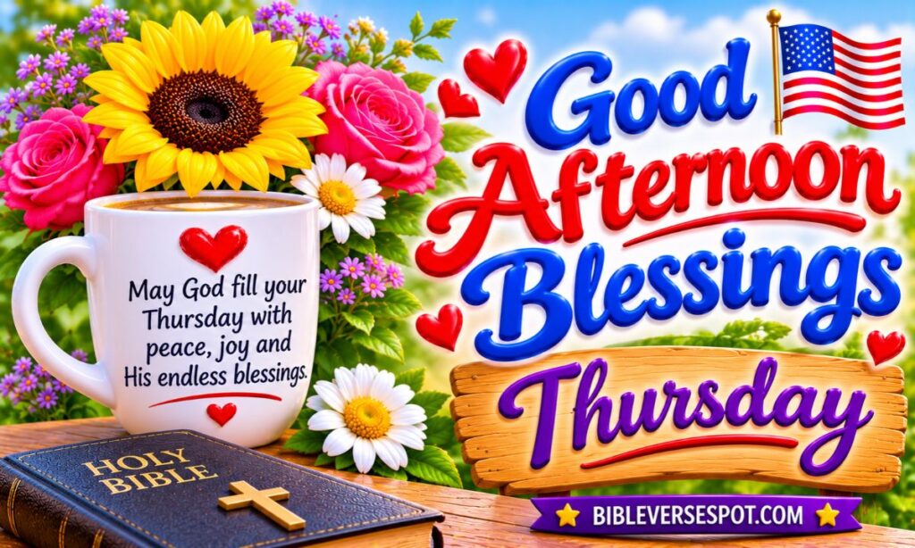 Good Afternoon Blessings Thursday