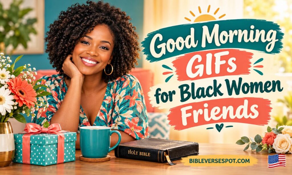 Good Morning GIFs for Black Women Friends