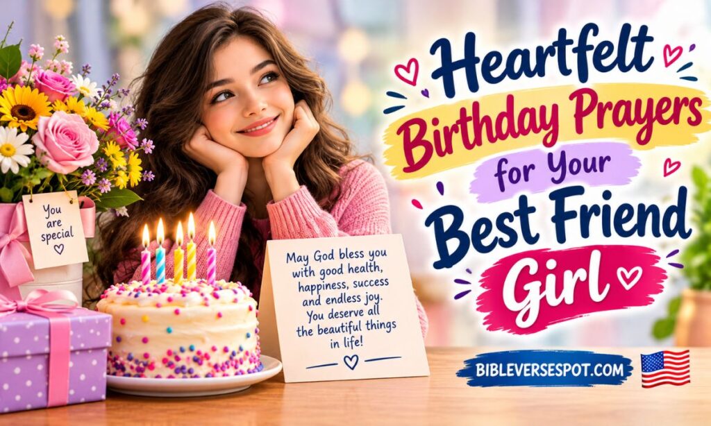 Heartfelt Birthday Prayers for Your Best Friend Girl