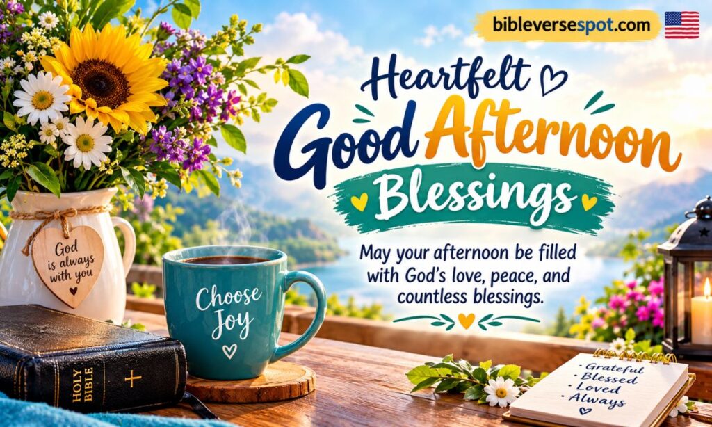 Heartfelt Good Afternoon Blessings