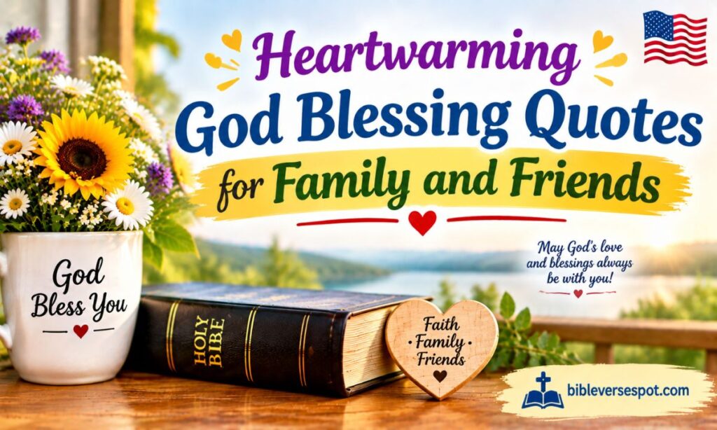 Heartwarming God Blessing Quotes for Family and Friends