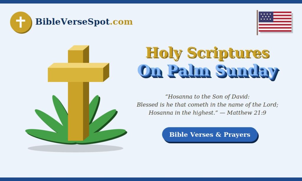 Holy Scriptures On Palm Sunday