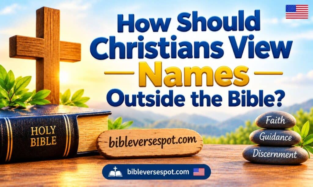 How Should Christians View Names Outside the Bible_