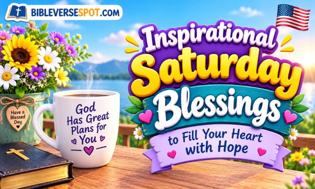 Inspirational Saturday Blessings to Fill Your Heart with Hope