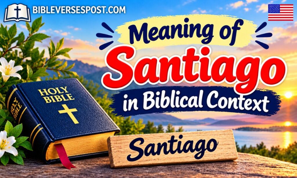 Meaning of Santiago in Biblical Context