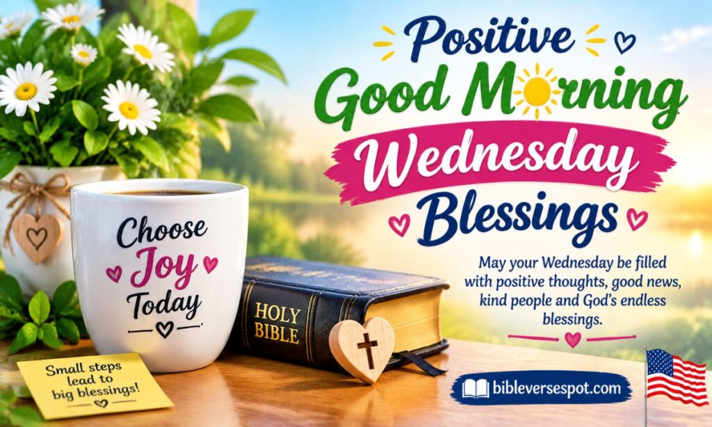Positive Good Morning Wednesday Blessings