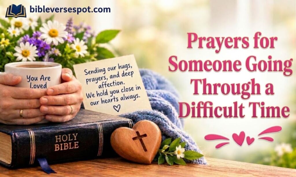 Prayers for Someone Going Through a Difficult Time