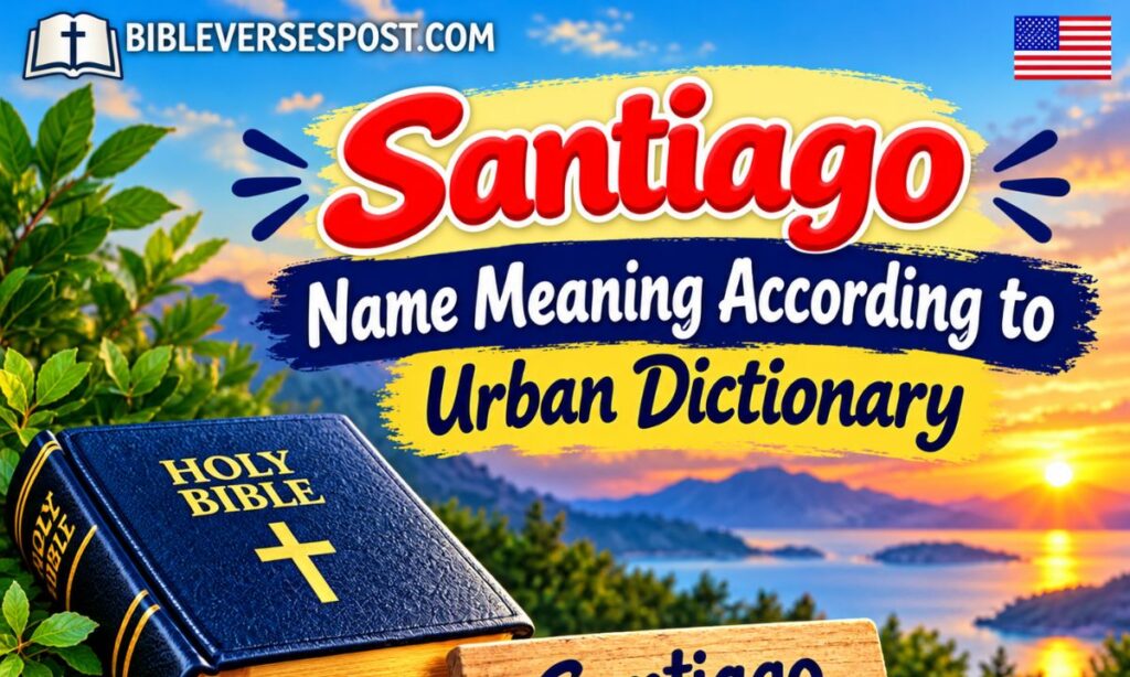 Santiago Name Meaning According to Urban Dictionary