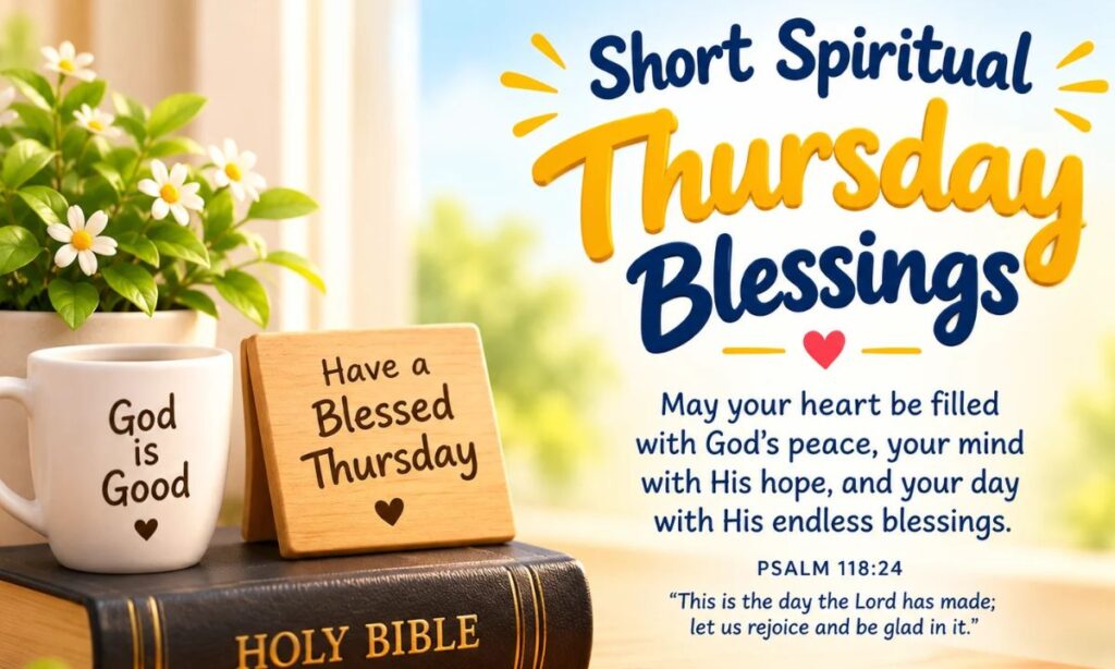 Short Spiritual Thursday Blessings