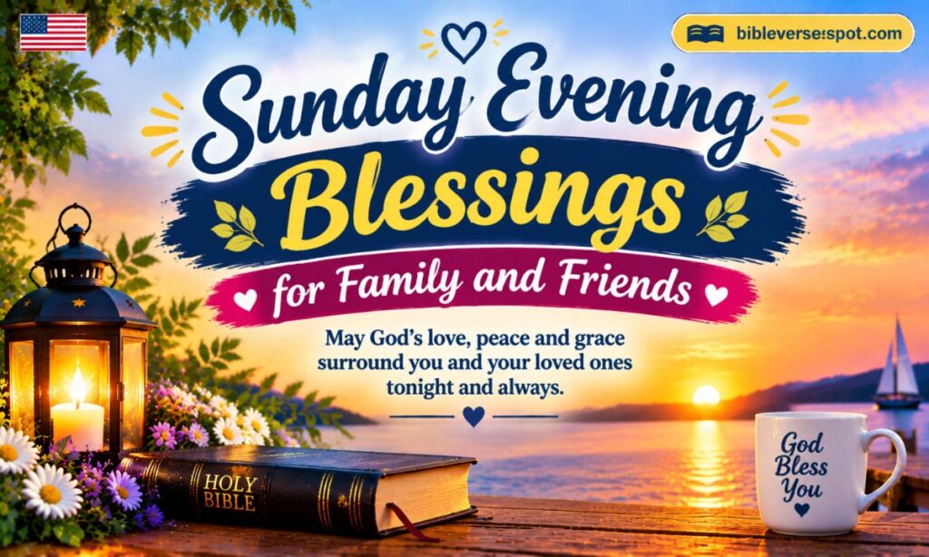 Sunday Evening Blessings for Family and Friends