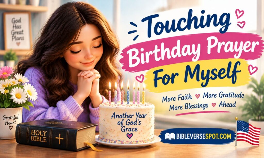 Touching Birthday Prayer For Myself