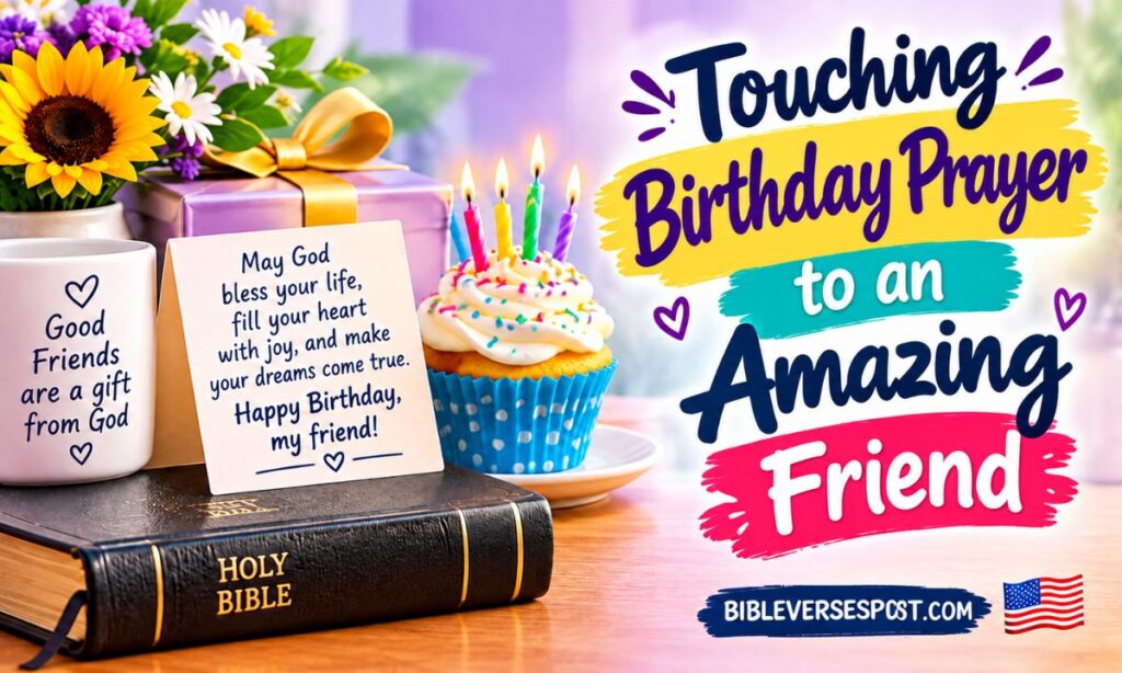 Touching Birthday Prayer to an Amazing Friend