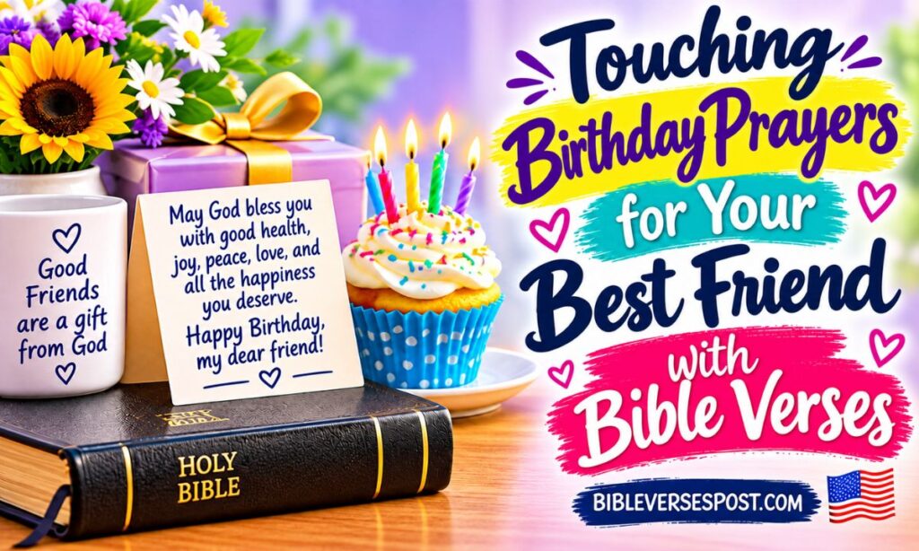 Touching Birthday Prayers for Your Best Friend