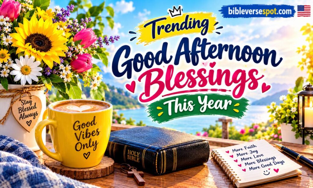 Trending Good Afternoon Blessings This Year