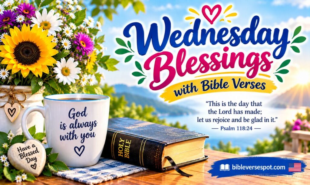 Wednesday Blessings with Bible Verses