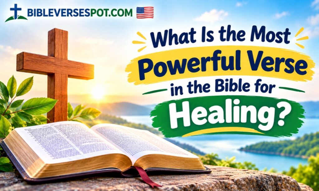 What Is the Most Powerful Verse in the Bible for Healing 