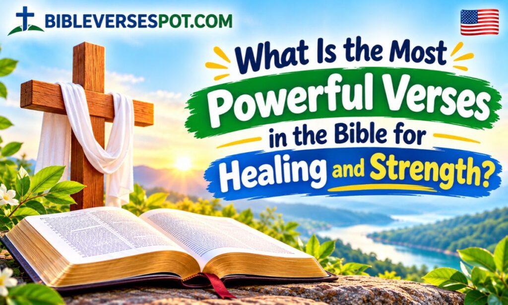 What Is the Most Powerful Verses in the Bible for Healing and Strength