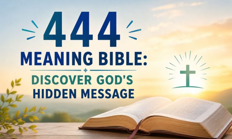 444 Meaning Bible