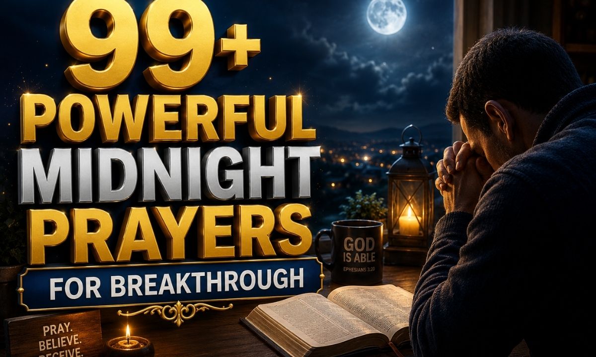 50 Powerful Midnight Prayers for Breakthrough