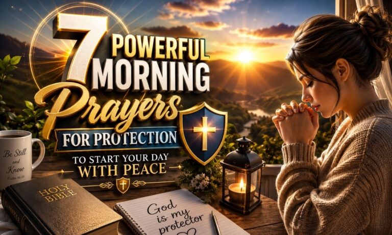 7 Powerful Morning Prayers for Protection to Start Your Day With Peace