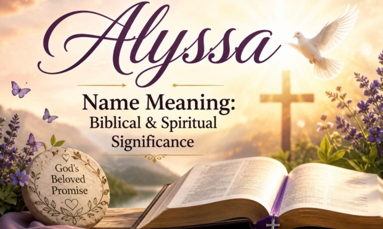 Alyssa Name Meaning Biblical & Spiritual Significance