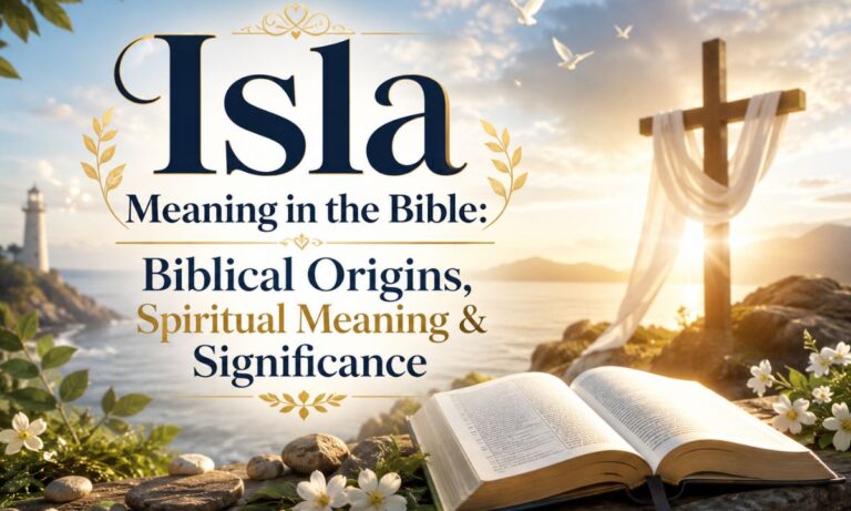 Isla Meaning in the Bible Biblical Origins, Spiritual Meaning & Significance